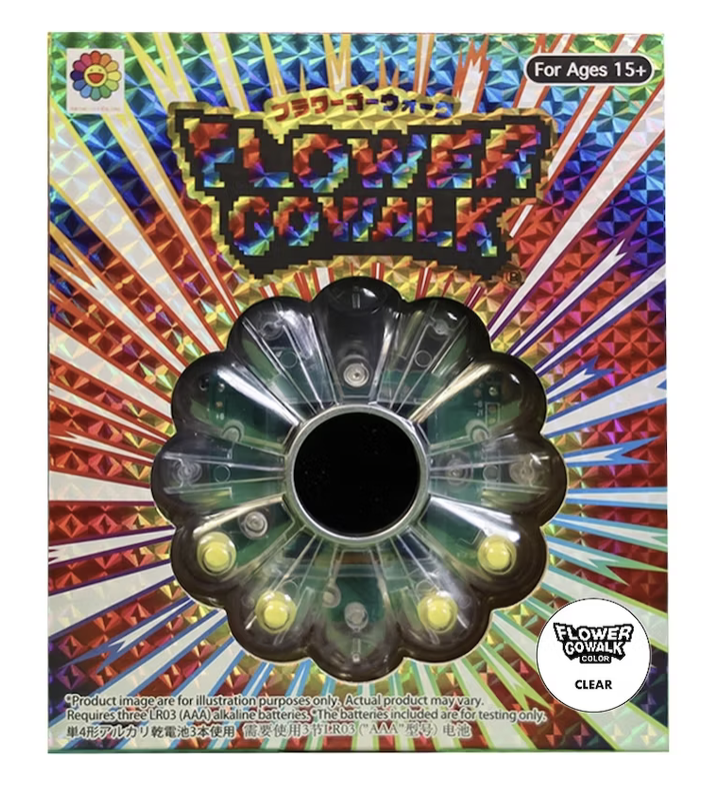 Takashi Murakami FLOWER GO WALK COLOR Aurora Arcobaleno Con Carta - Foto 3