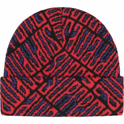 Supreme Funk Spellout Beanie Red