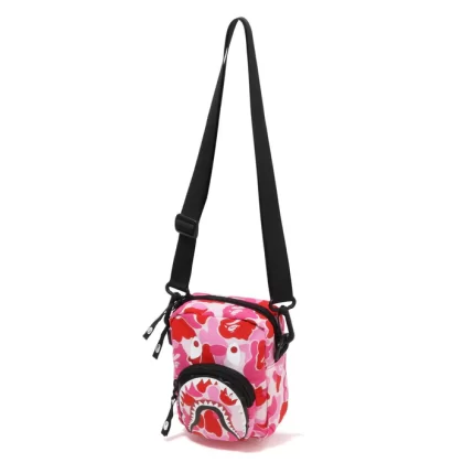 BAPE ABC Camo Shark Mini Bag Pink