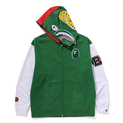 BAPE Shark Full Zip Hoodie Italia Patch