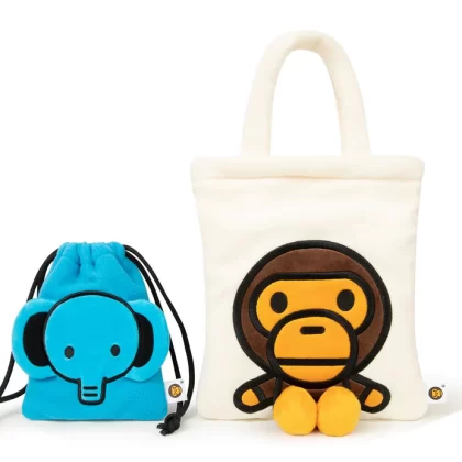 BAPE Baby Milo Drawstring Pouch 2P Set