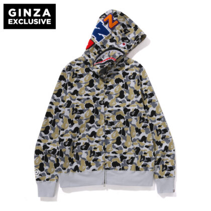 BAPE Crystal Stone Shark Full Zip Hoodie (Swarovski)