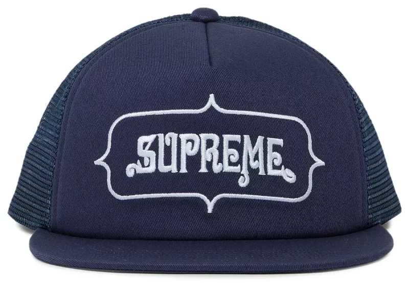 Supreme Highest Mesh Back 5-Panel Blue - Imagen 2