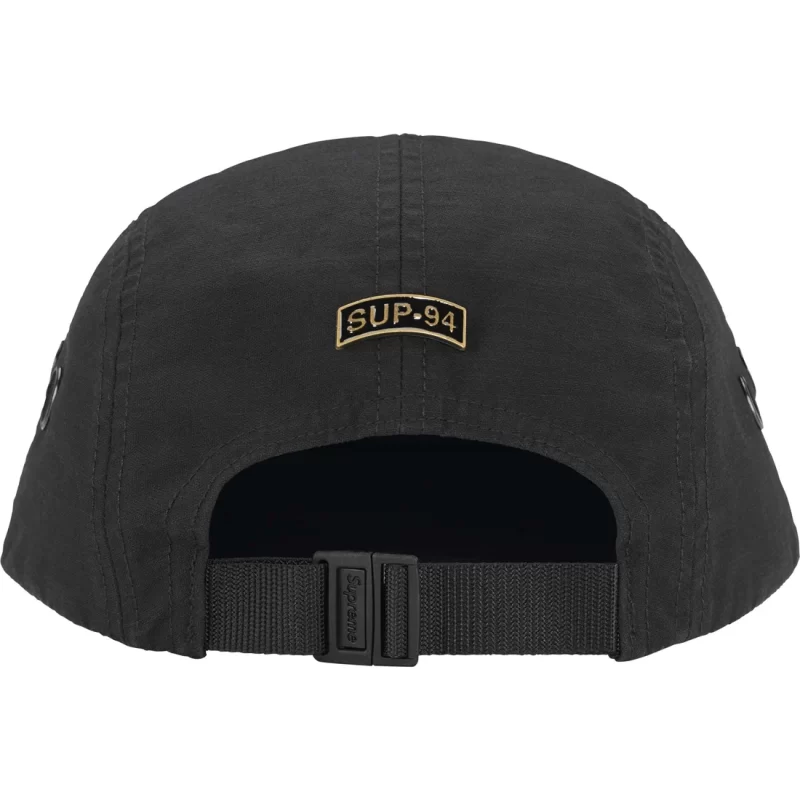 Supreme Military Camp Cap Black - Imagen 2