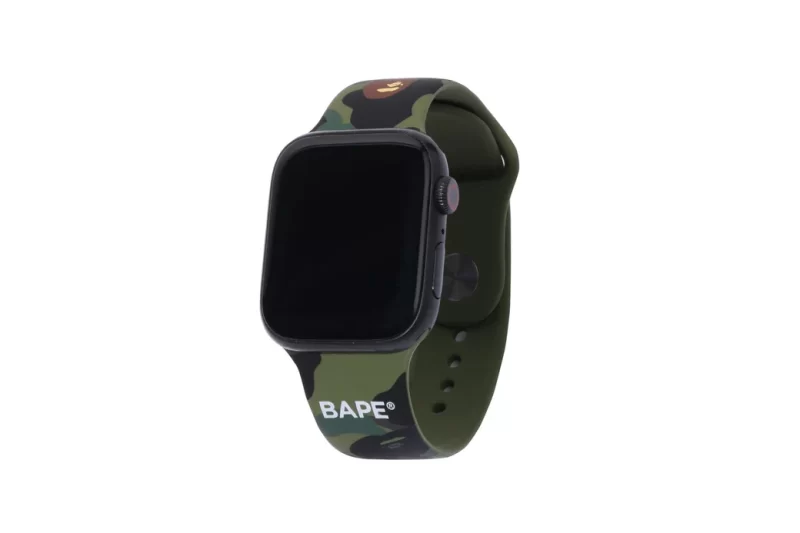 BAPE 1st Camo Green Apple Watch Band - Imagen 3