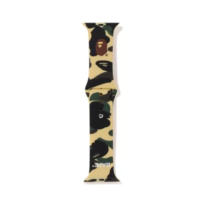 BAPE 1st Camo Yellow Apple Watch Band