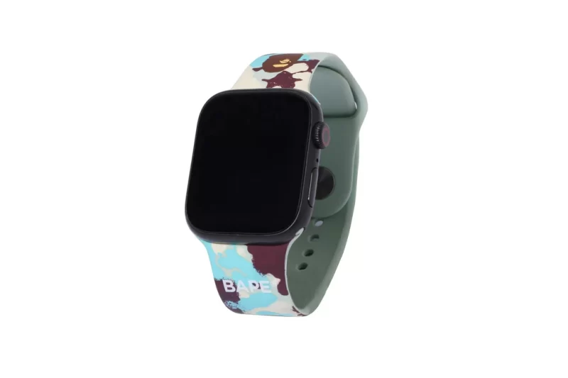 BAPE Map Camo Apple Watch Band - Imagen 4