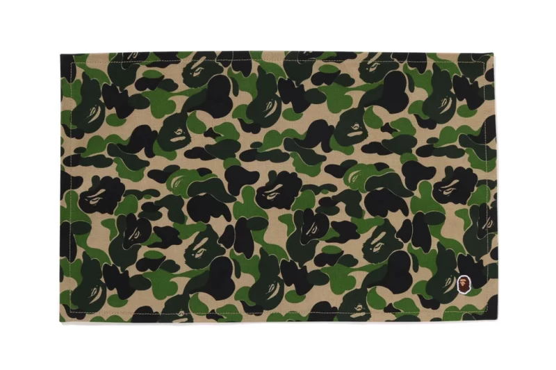 BAPE ABC Camo Place Mat Green