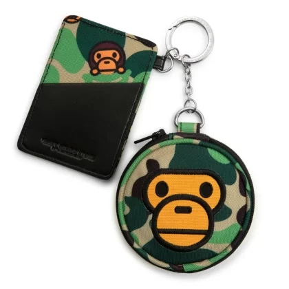 BAPE BABY MILO Cardholder Mirror Keychain