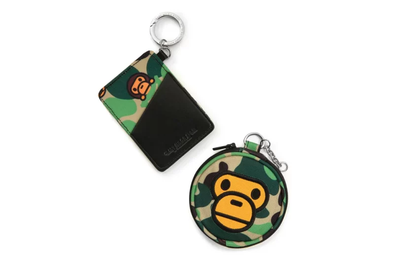 BAPE BABY MILO Cardholder Mirror Keychain - Imagen 3