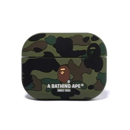 BAPE 1ST Camo Airpods Pro Case Green