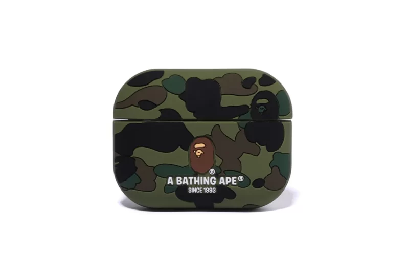 BAPE 1ST Camo Airpods Pro Case Green