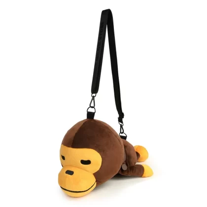 BAPE Baby Milo Plush Doll Cross Bag