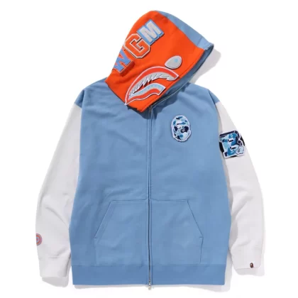 BAPE Shark Full Zip Hoodie Indonesia Patch
