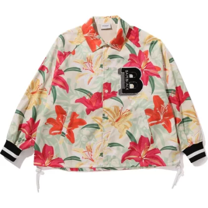 BAPE BLACK Floral Print Jacket