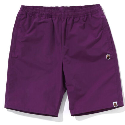 BAPE Ape Head Beach Short Purple