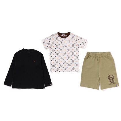 Bape Kids Milo Monogram Sta