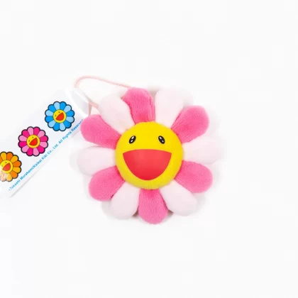 TAKASHI MURAKAMI Flower Plush Key Chain Pink