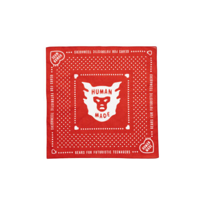 HUMAN MADE Bandana Logo Pattern Red