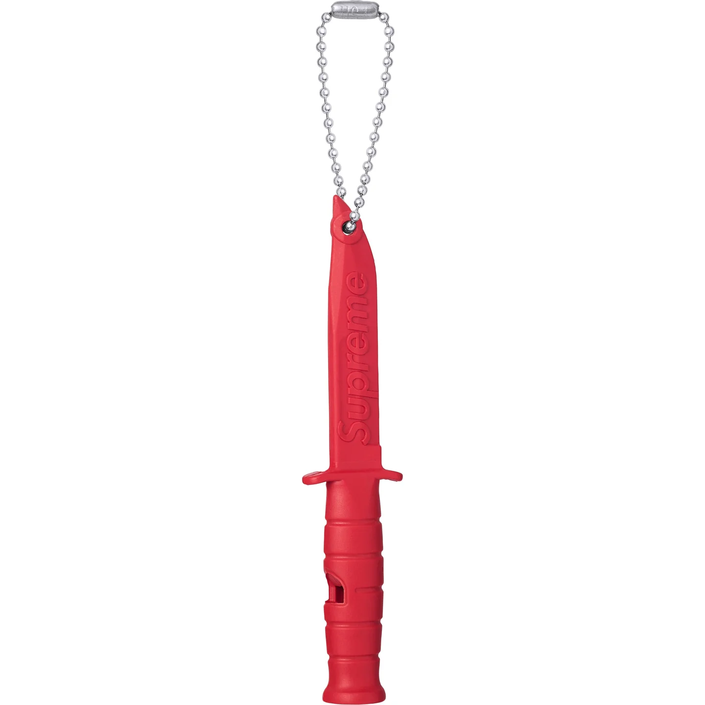 Supreme®/Ka-Bar Emergency Whistle Keychain Red