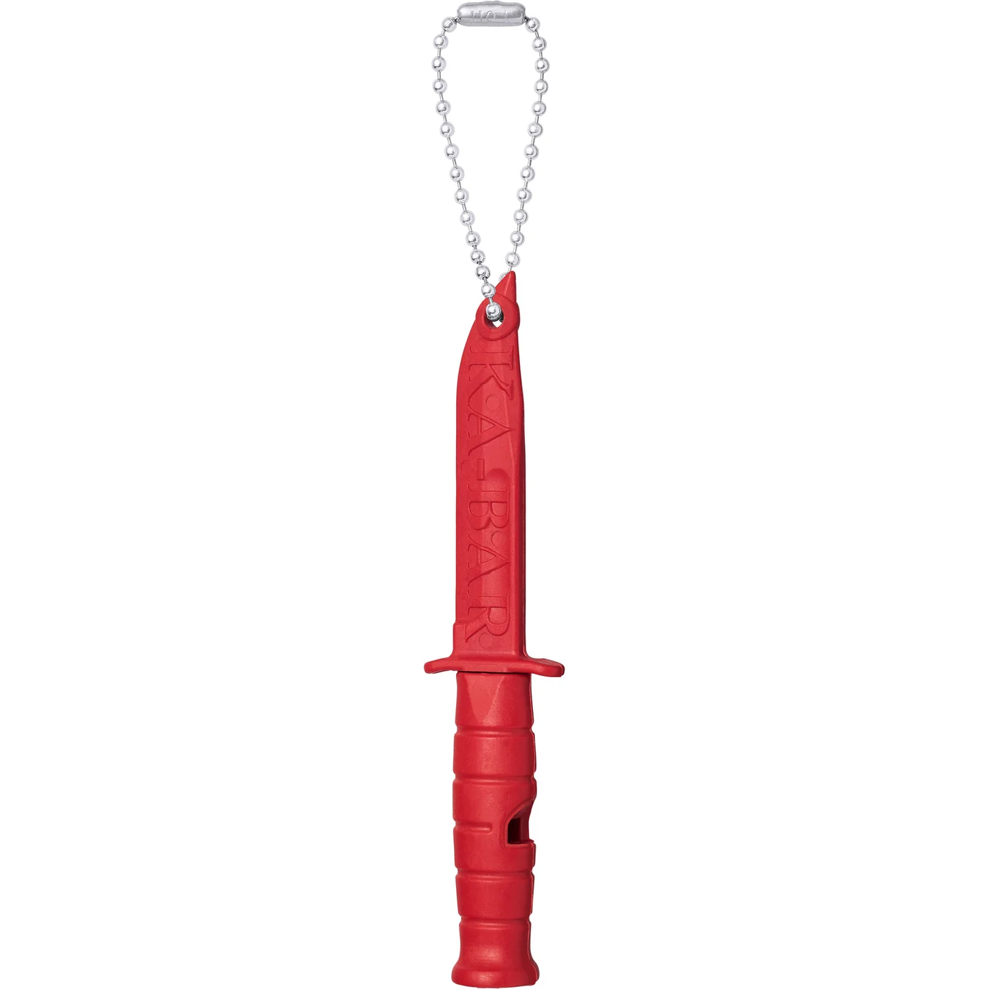 Supreme®/Ka-Bar Emergency Whistle Keychain Red - Imagen 2