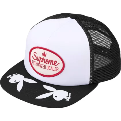 SUPREME x Playboy Mesh Back 5-Panel Black