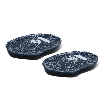 BAPE Ape Head Small Plate Two Piece Set Blue