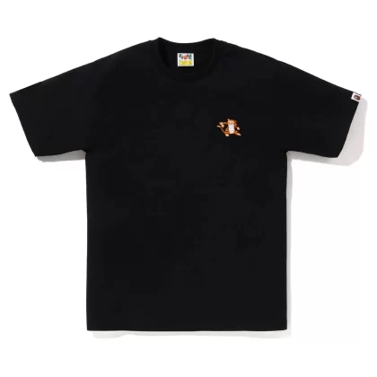 BAPE Tiger One Pint Tee Black