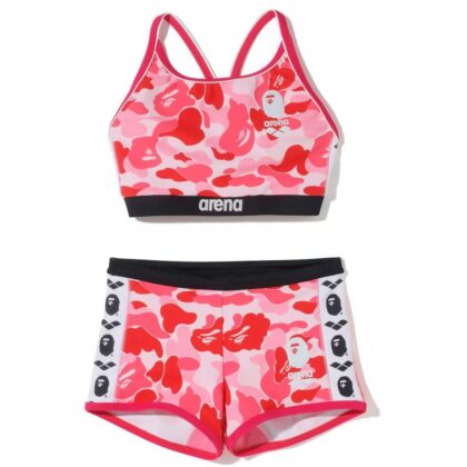 BAPE x Arena Separetsu Swimwear Pink