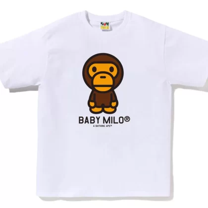 BAPE Baby Milo Tee White